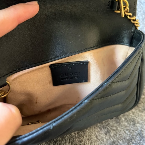 Gucci marmont super mini 🖤 - Picture 5 of 8